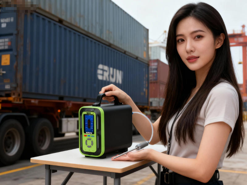 海關集裝箱熏蒸現場 海關集裝箱熏蒸現場